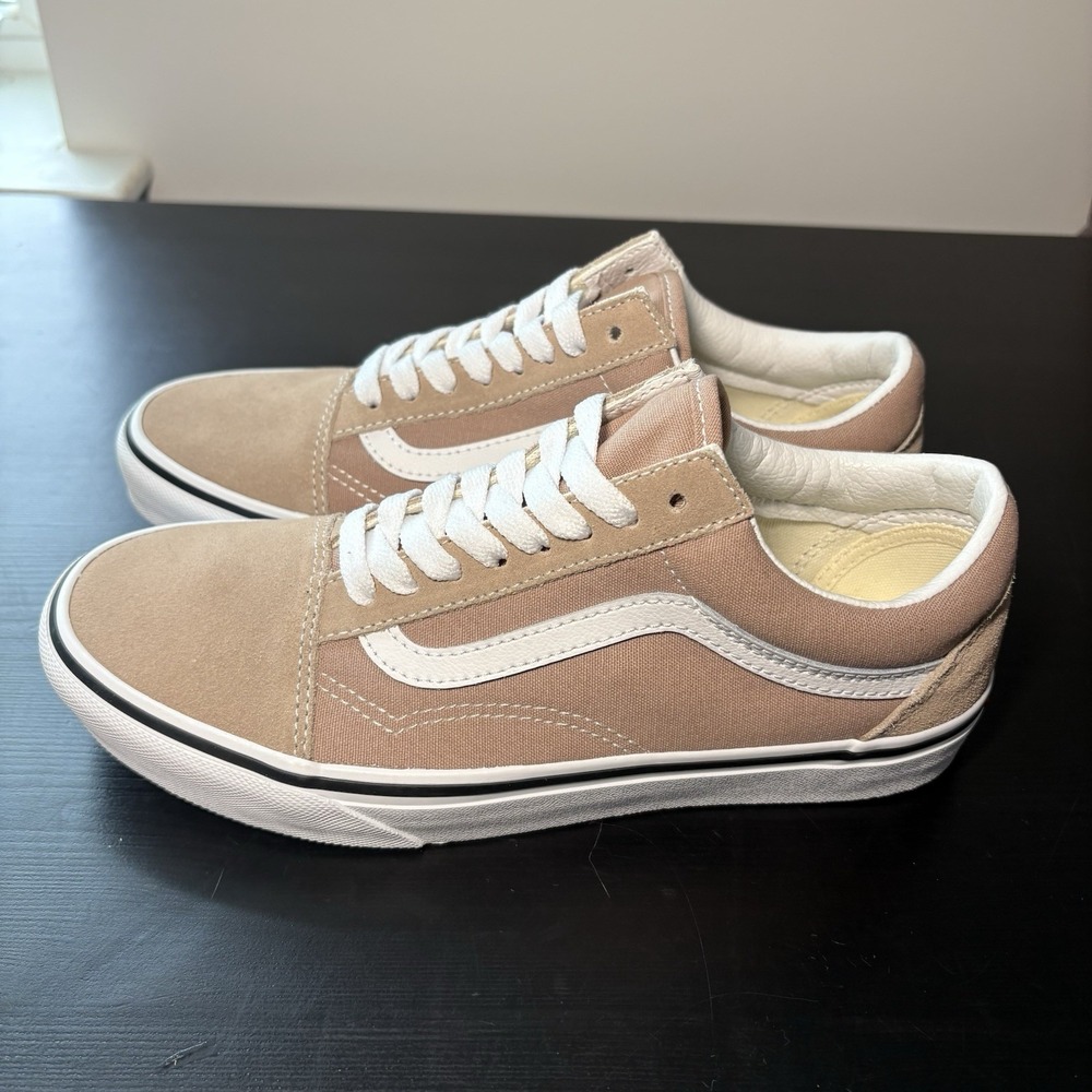 Vans Old Skool Color Theory Warm Taupe Skate Shoes Size M 6.5 - W 8.0